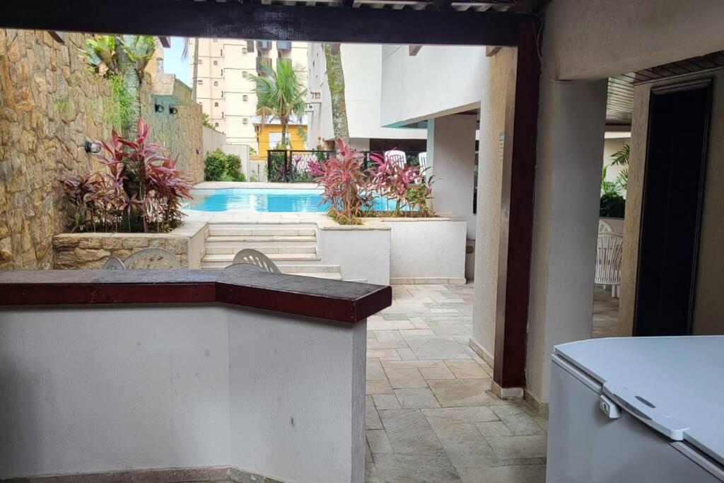 Apto Completo A 1 Quadra Da Praia Da Enseada. Guaruja Luaran gambar